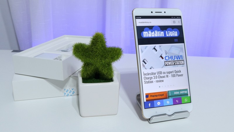Xiaomi Mi Max 2 - ecran si sunet
