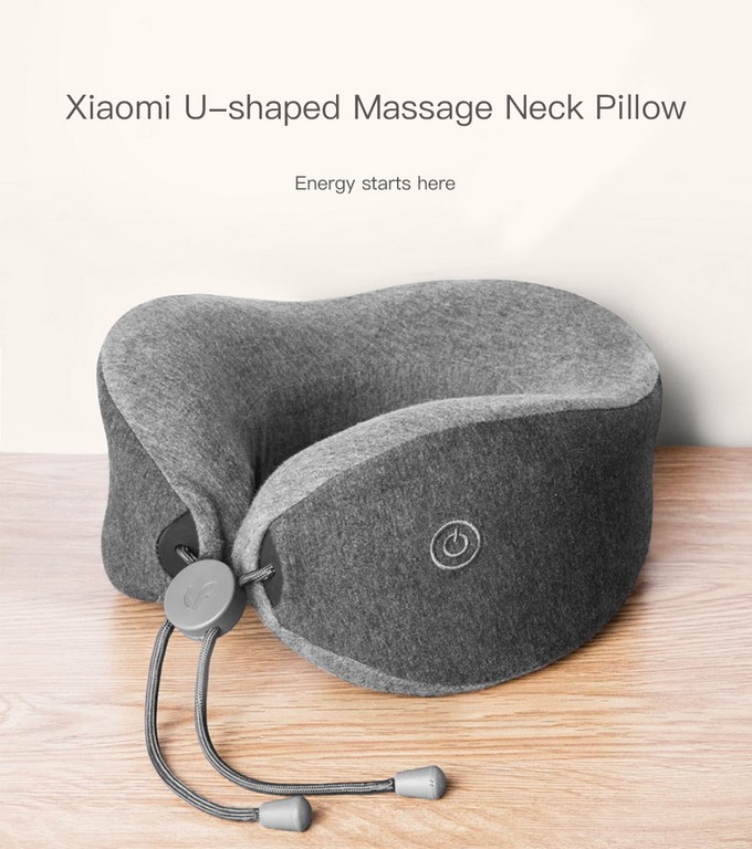 Xiaomi Multi-function U-shaped Massage Neck Pillow - suport pentru gat cu masaj