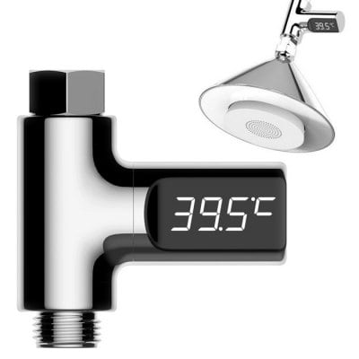 LED Display Water Shower Thermometer