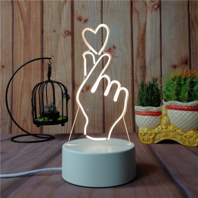 Lampa decorativa model inimioara