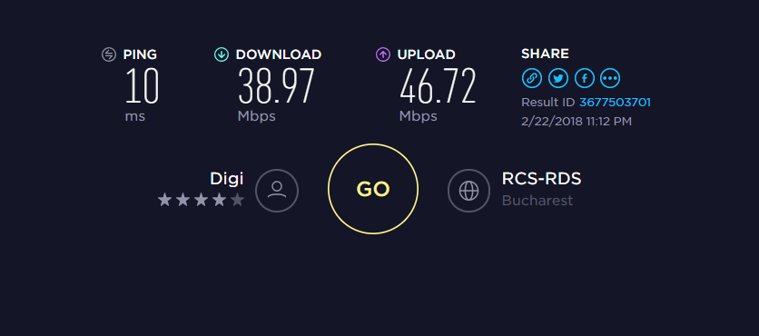 viteza internet mi note 3