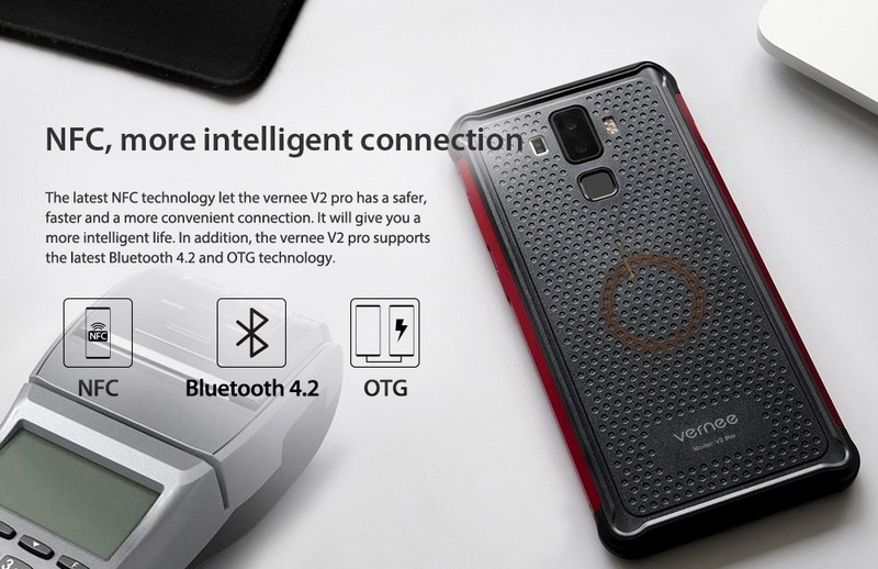 Vernee V2 Pro - design