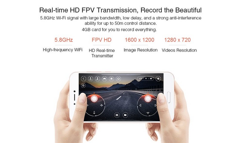Xiaomi MITU WiFi drona control