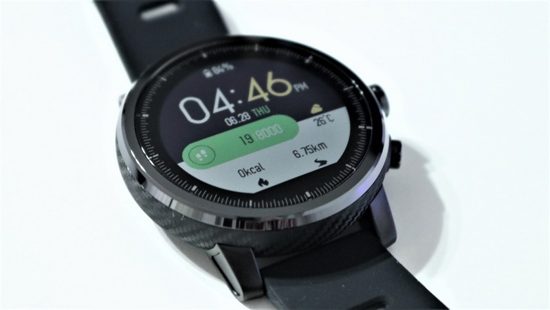 Xiaomi Amazfit Stratos - unghi de vizualizare