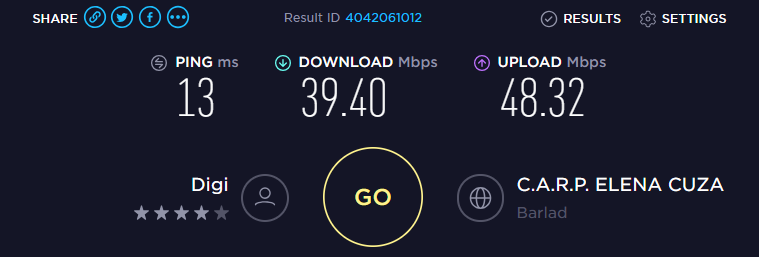 SpeedTest OnePlus 6