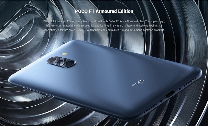 Xiaomi Pocophone F1 spate