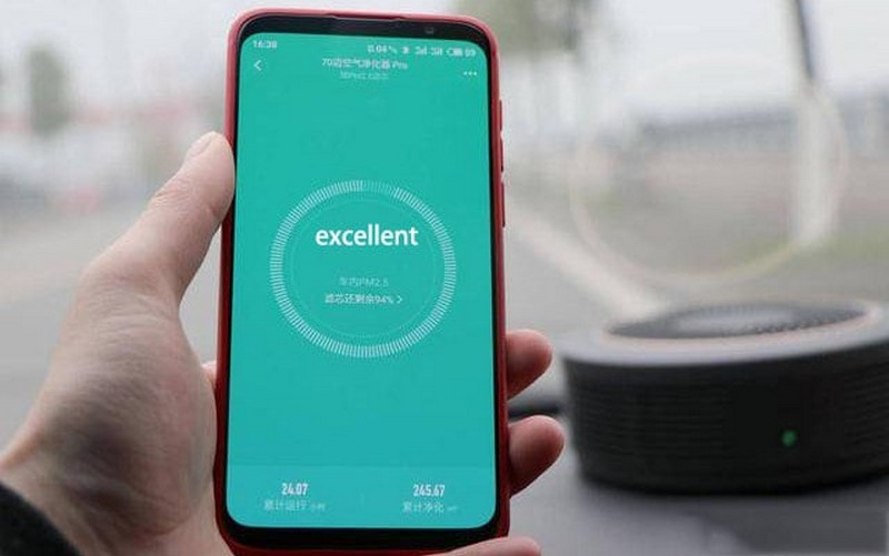 70Mai Car Air Purifier Pro - aplicatie
