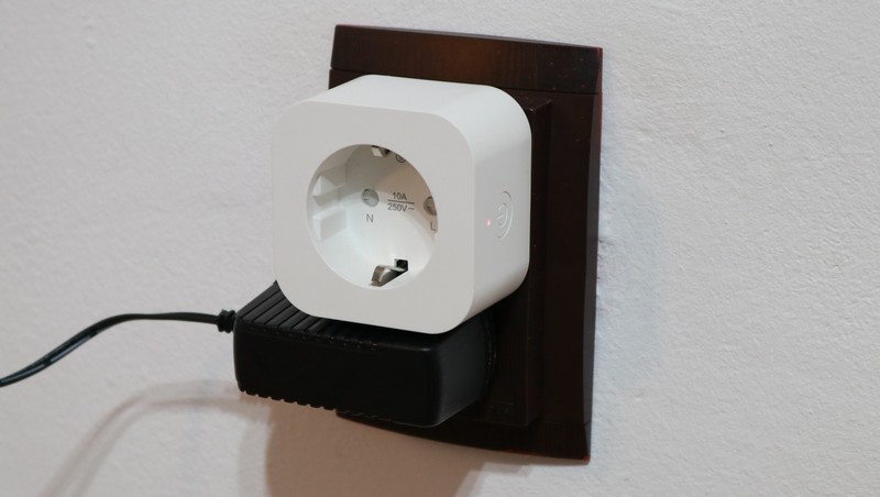 Priza Smart Alfawise - in functiune