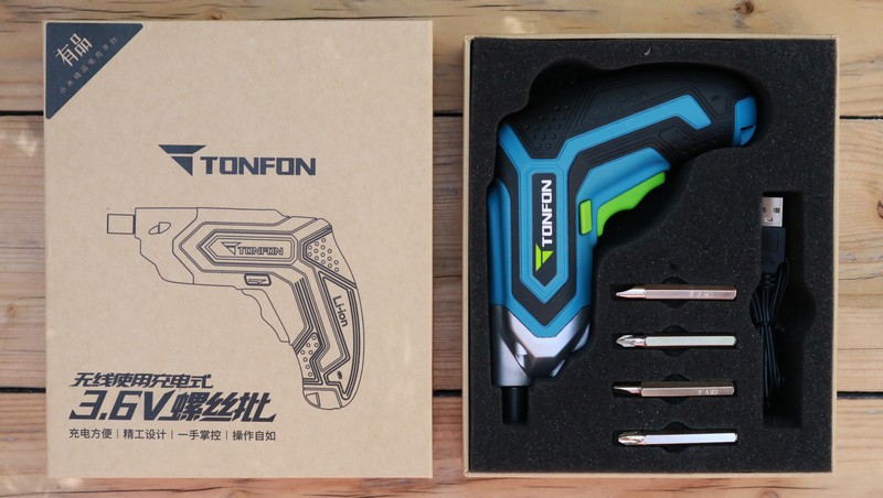 Surubelnita electrica Tonfon in cutie