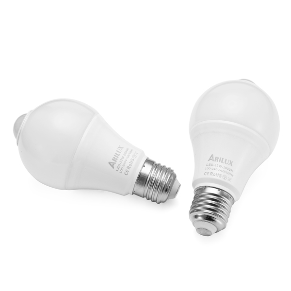 Bec LED cu senzor integrat Arilux