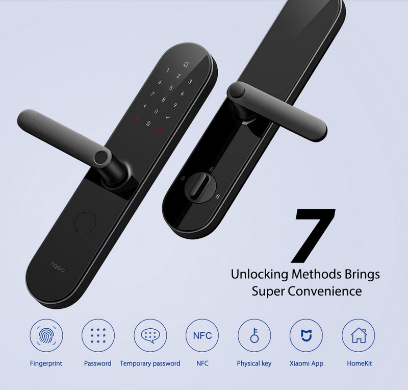 Aqara N100 - yala smart cu senzor de amprenta