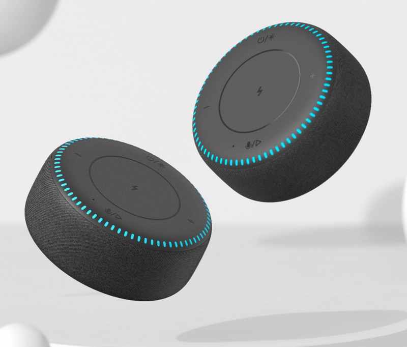 Boxa si incarcator wireless ZMI cu design Amazon