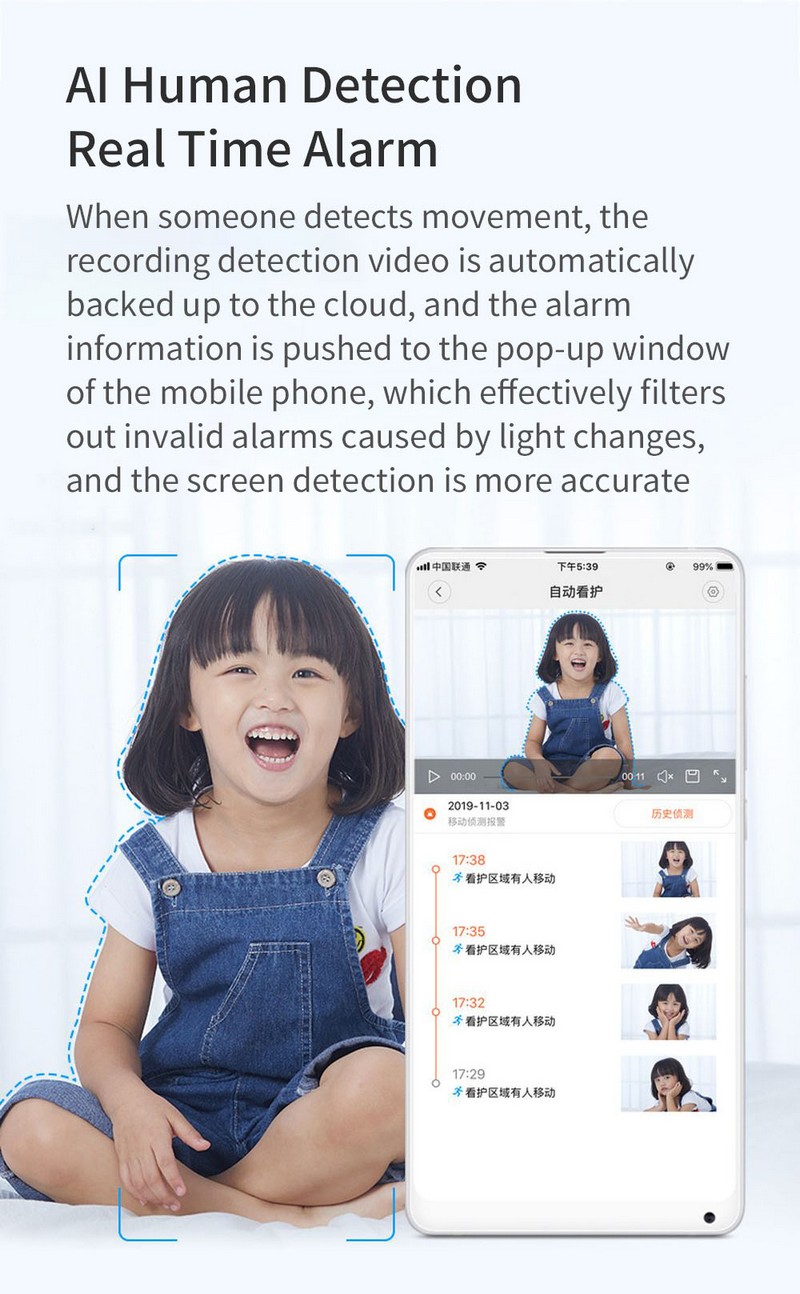 Xiaomi A1-CMSXJ19E - detectie miscare