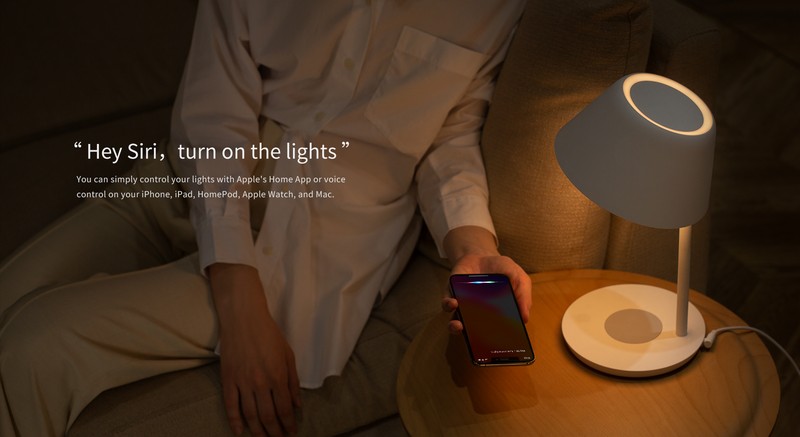 Yeelight Staria Bedside Lamp Pro - lampa cu incarcare wireless Xiaomi