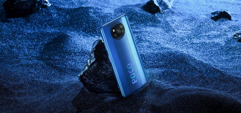 Xiaomi Poco X3 albastru