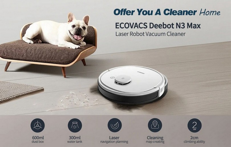 ECOVACS Deebot N3 Max - specificatii