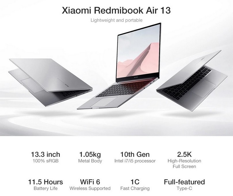 Laptop Xiaomi RedmiBook Air