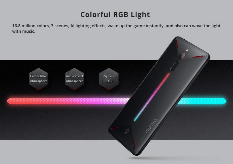 ZTE Nubia Red Magic - LED
