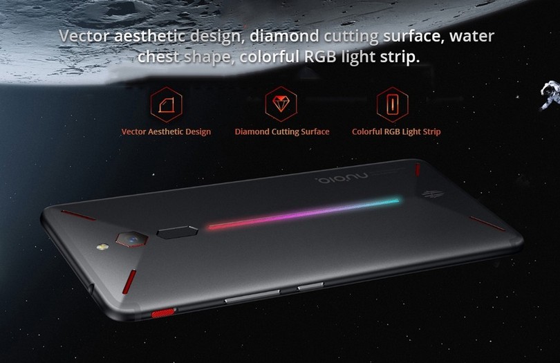 ZTE Nubia Red Magic - spate