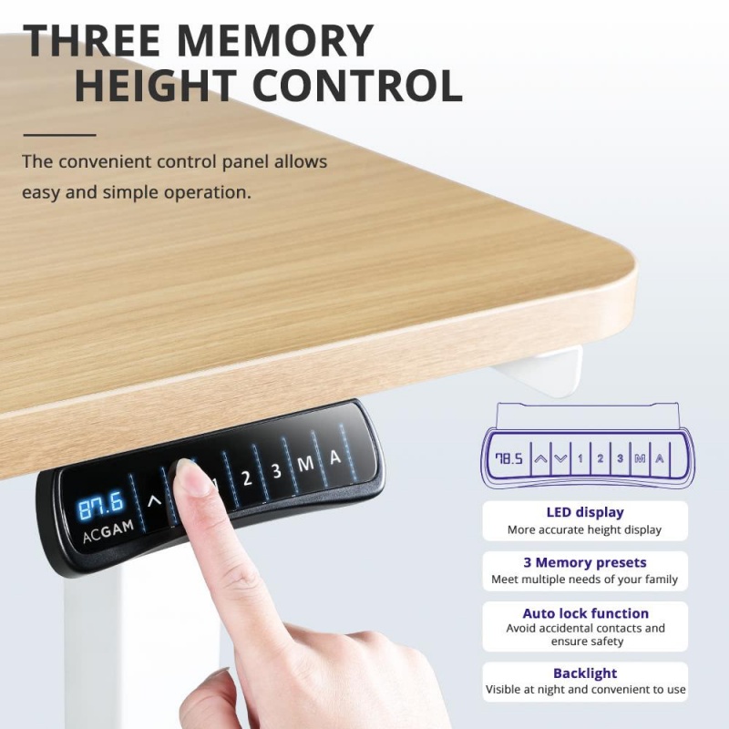 ACGAM ET225E - panou de control