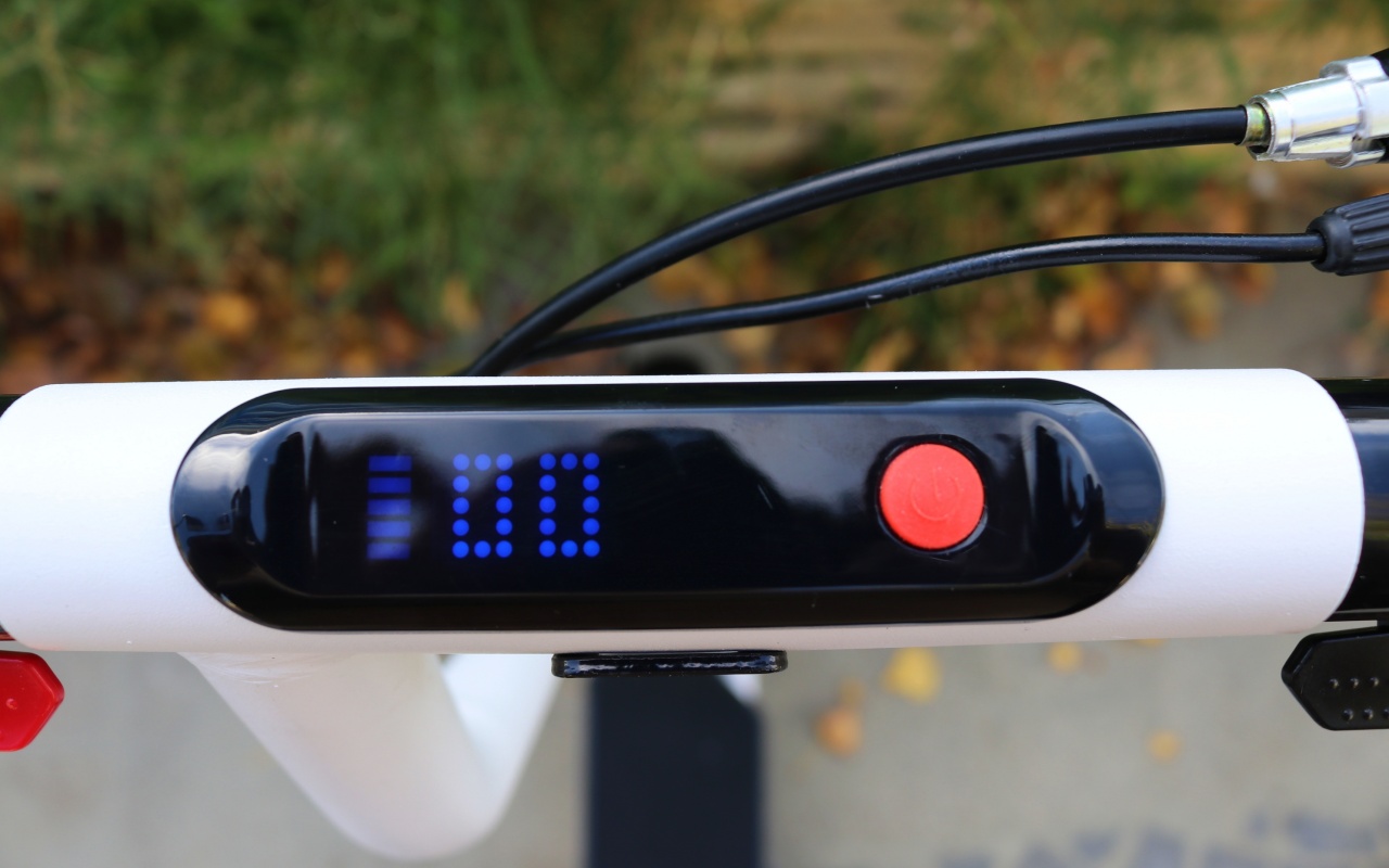 Trotineta electrica NextDrive N7 - display