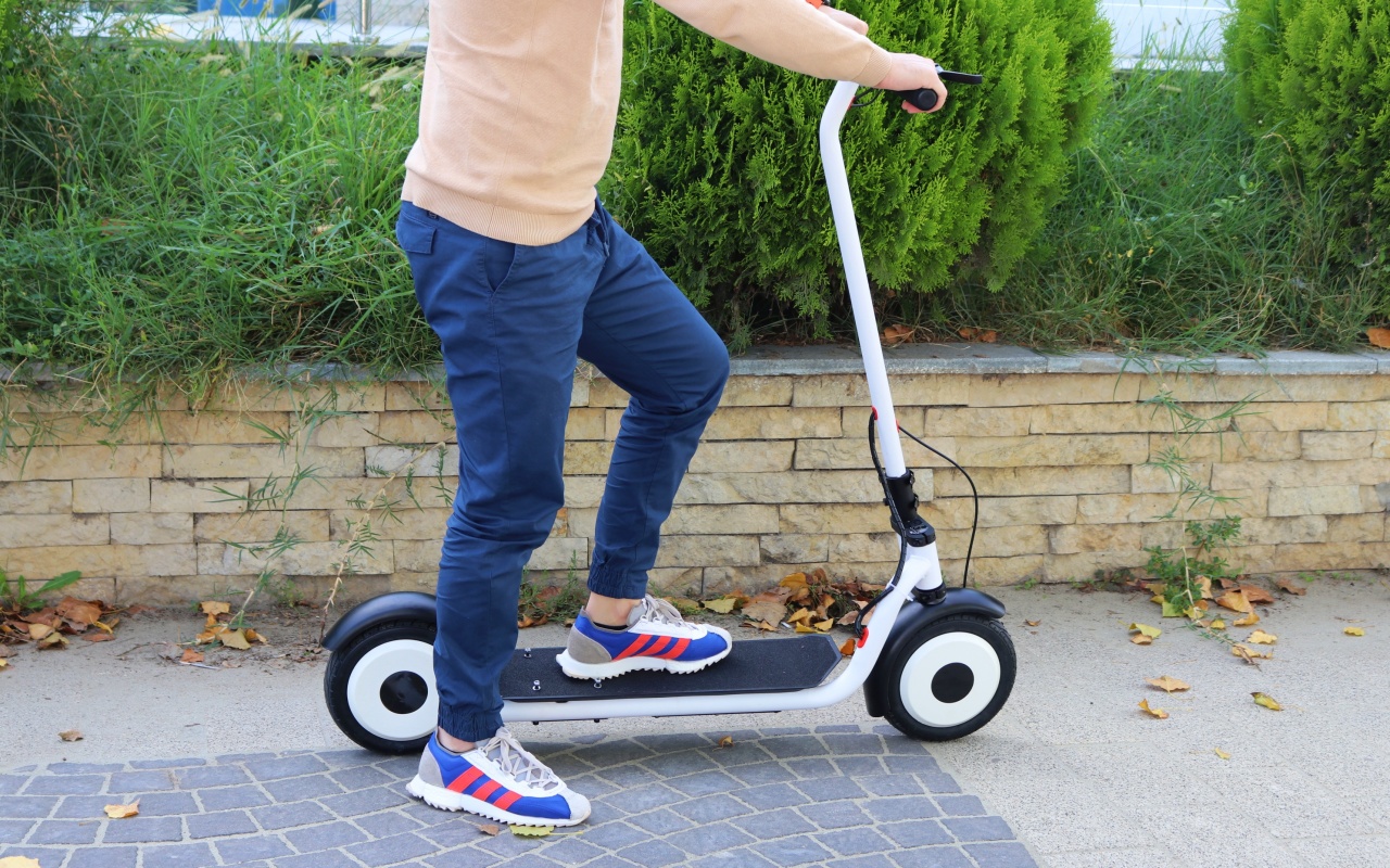 Trotineta electrica NextDrive N7 - in utilizare