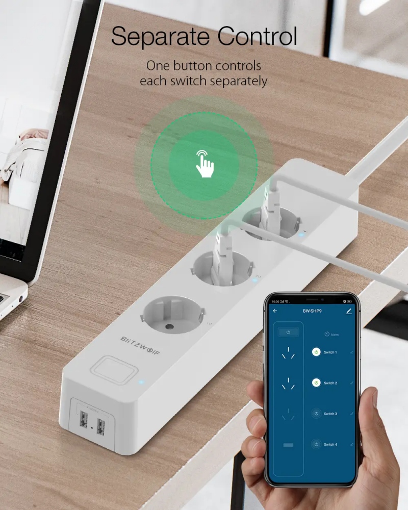 Prelungitor smart BlitzWolf BW-SHP9