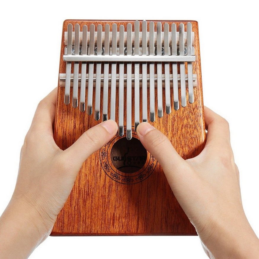 Instrument muzical Kalimba cu 17 note