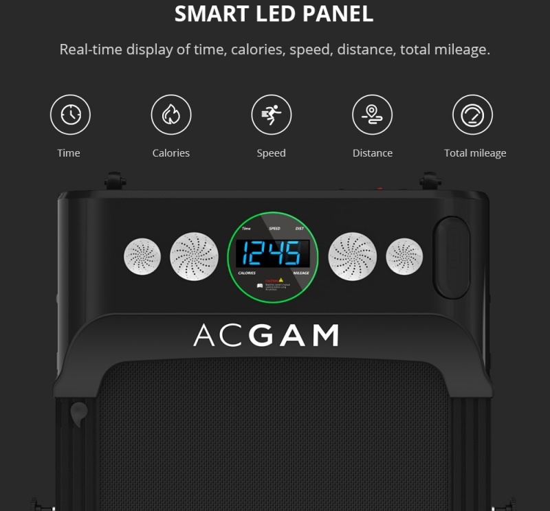 ACGAM B1-402 - banda de alergat display LED