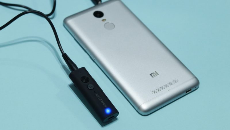 BlitzWolf BW-BR0 Pro - conectat la telefon