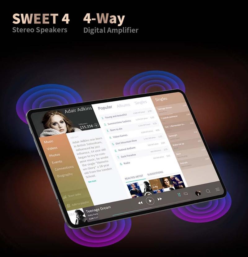 Teclast T40 Pro - sistem audio