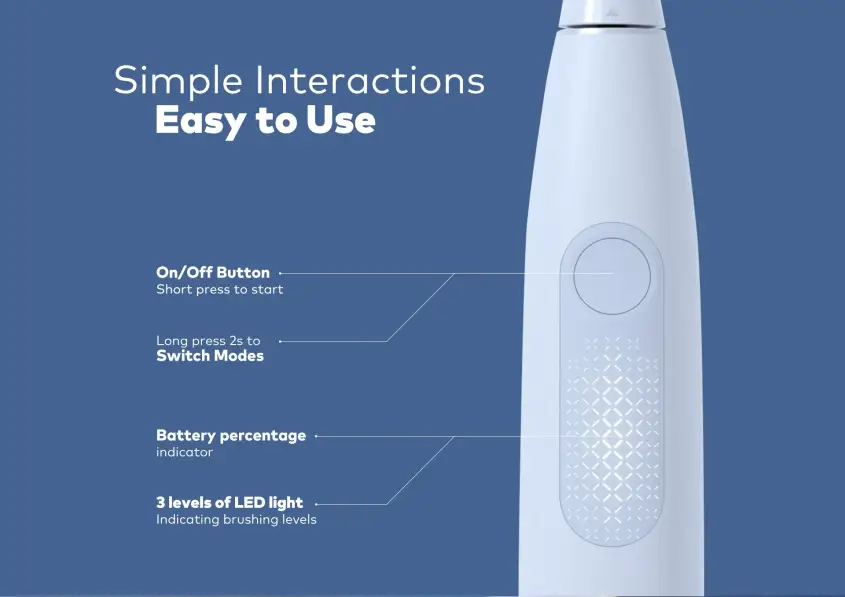 Oclean F1 - functionare