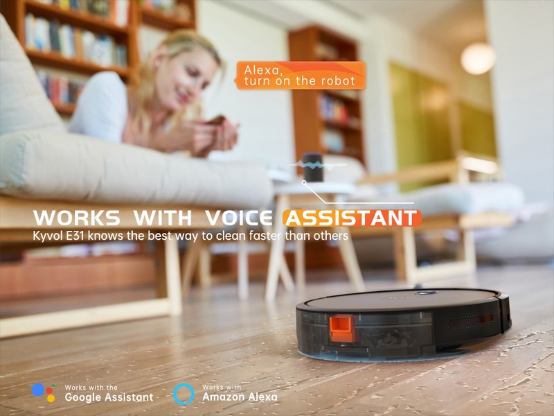 Kyvol Cybovac E31 Robot - asistenti virtuali