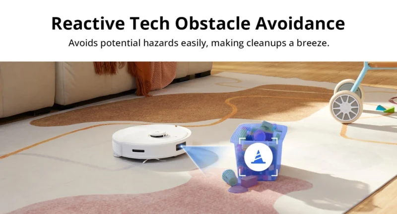 Roborock Q8 Max - sistem de navigatie
